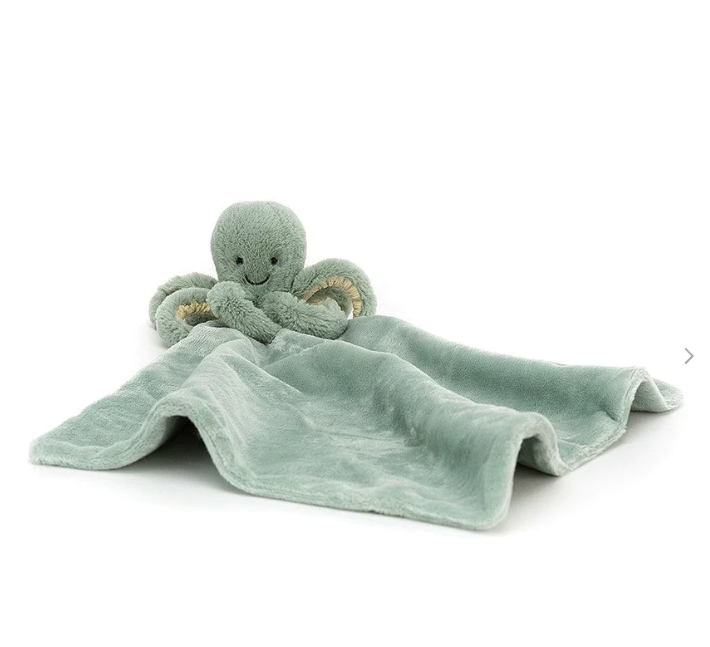 Personalised Jellycat Bunny Soother - Odyssey Octopus