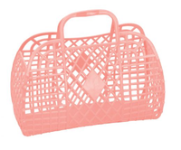 Sun Jellies Small Retro Basket - Peach