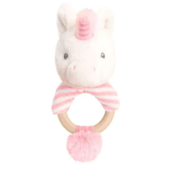 Keeleco Ring Rattle - Unicorn