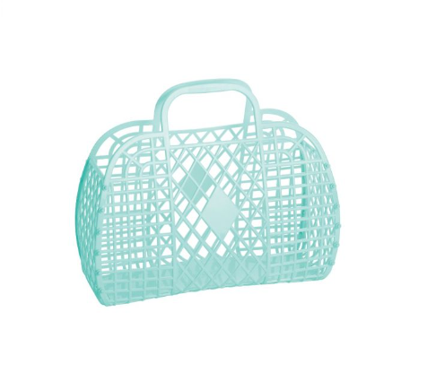 Sun Jellies Retro Basket Mini - Mint