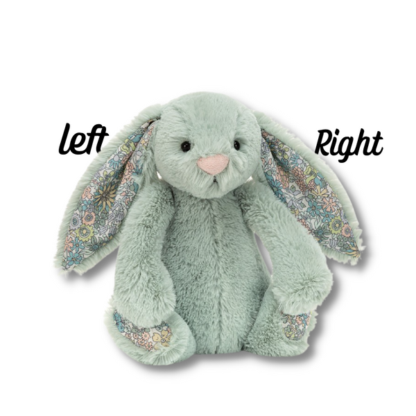 Personalised Jellycat Bunny SMALL - Sage Blossom
