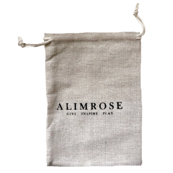 Alimrose | Beechwood Teether Ring Set - Rosewater