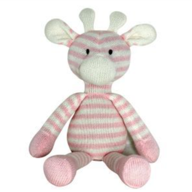 ES Kids |  Knitted Giraffe - Pink
