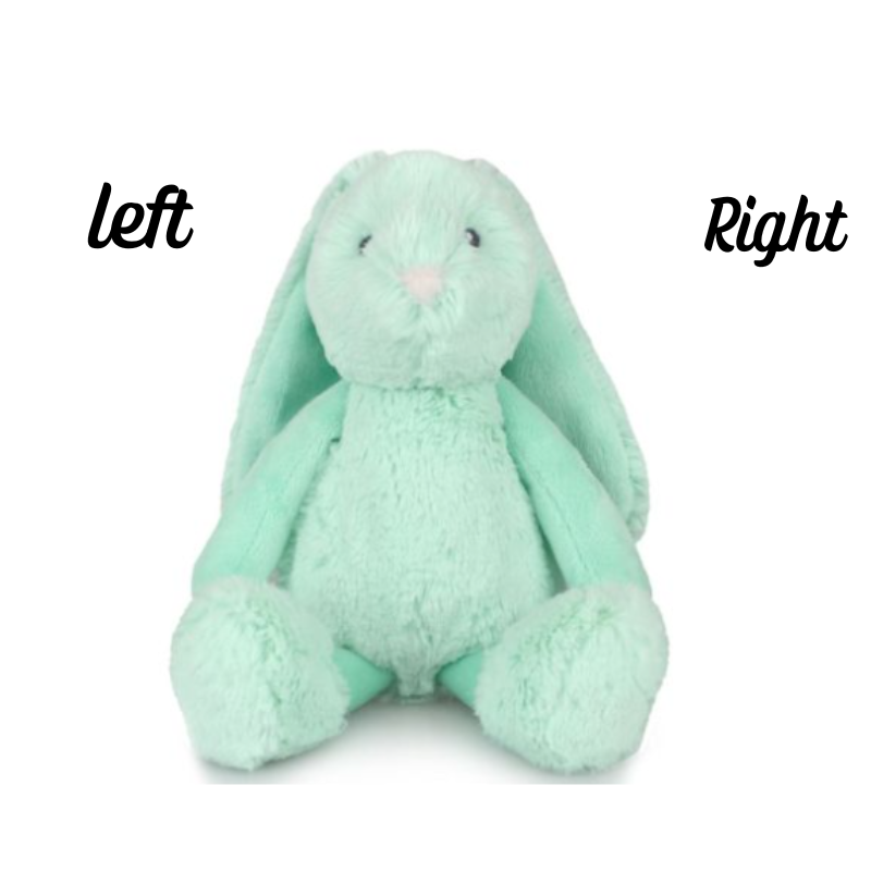 Personalised Small Frankie Bunny - Mint 25cm