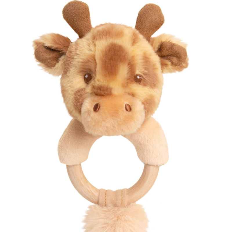 Keeleco Ring Rattle - Huggy Giraffe