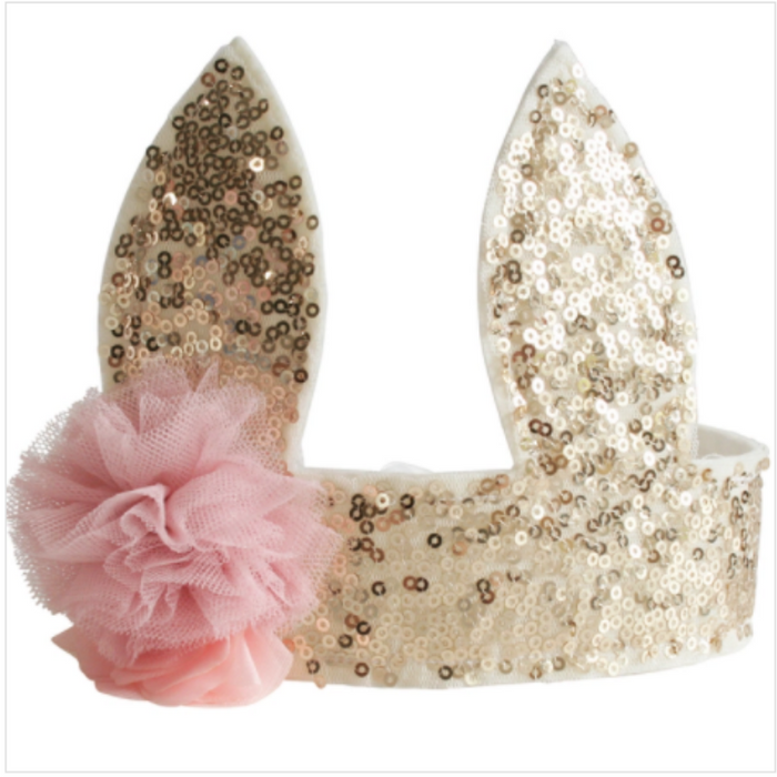 Alimrose Bunny Crown - Gold 