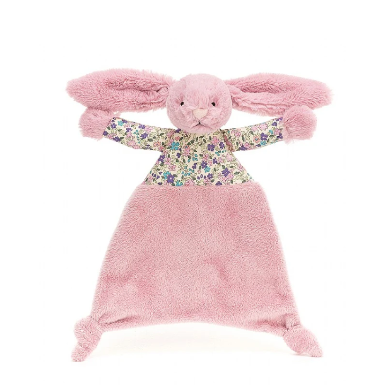 Personalised Jellycat Bunny Comforter - Tulip Blossom