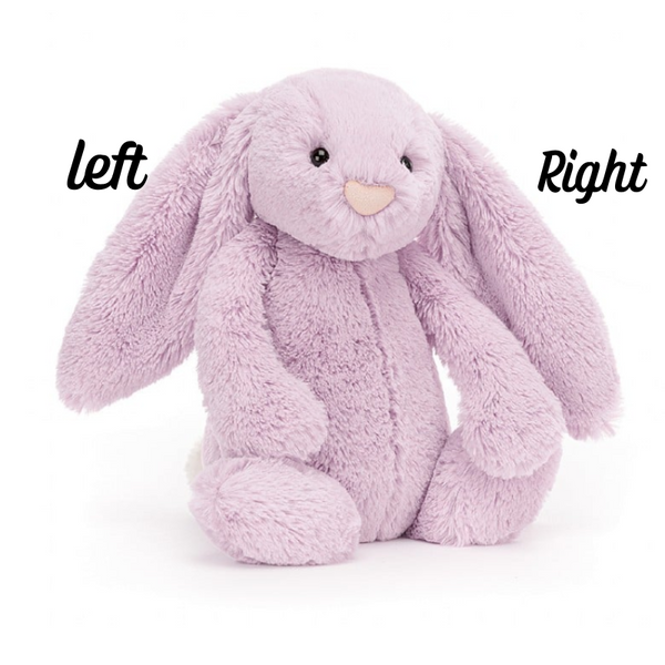 Personalised Medium Jellycat Bunny - Lilac (JUST IN!!)