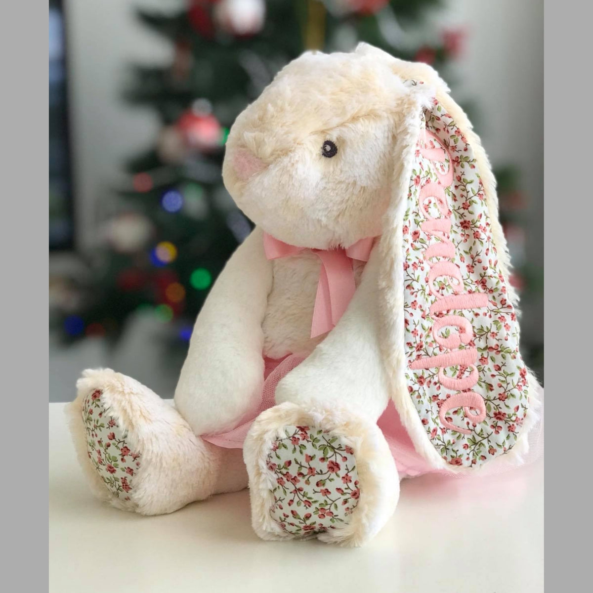 Personalised Jellycat Bunny Australia blush bunny