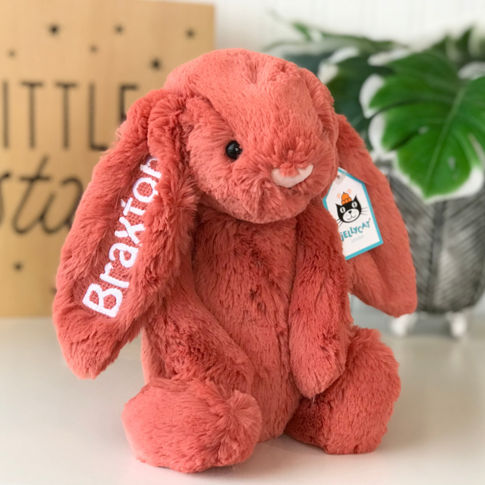 Personalised Jellycat Bunny Cinnamon