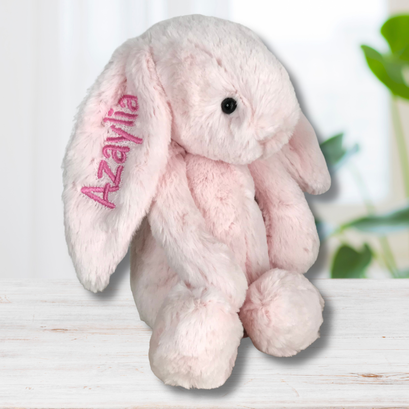 Personalised Medium Jellycat Bunny - Pink