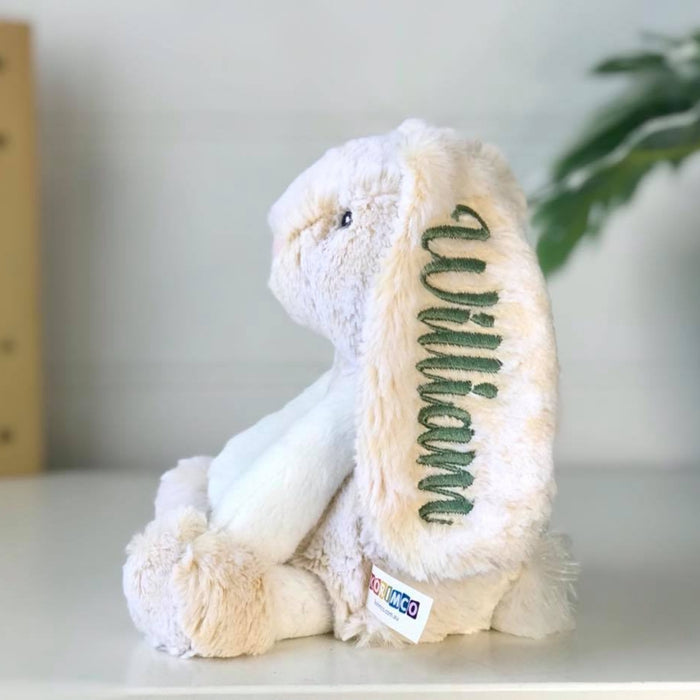 Personalised Small Frankie Bunny - Cream 25cm