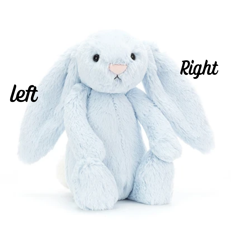Personalised Blue Jellycat Bunny, Blanket & First Football Gift Set
