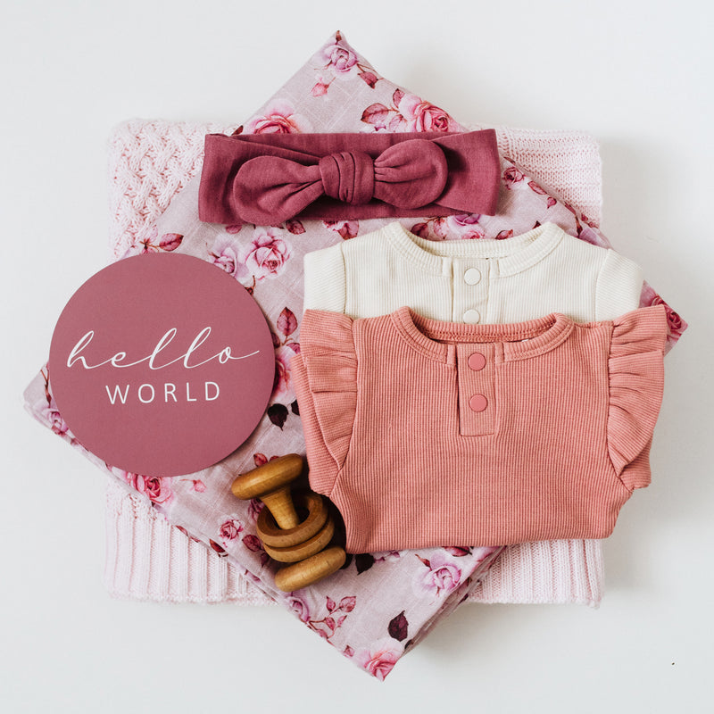 Snuggle Hunny Kids Organic Muslin Wrap | Blossom