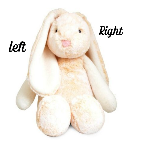 Personalised Large Frankie Bunny - Cream 39cm
