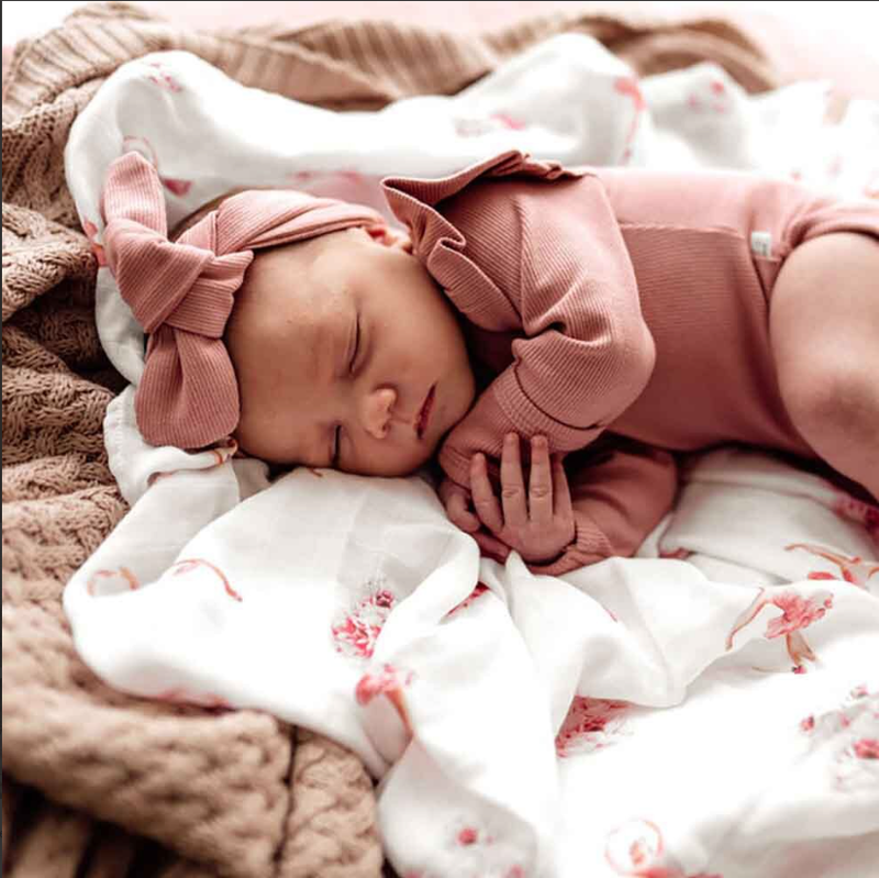 Snuggle Hunny Topknot | Rose